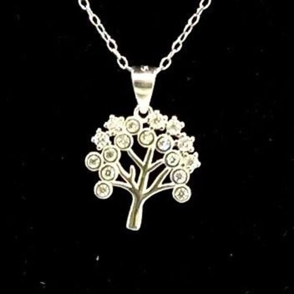 #AAU Tree of Life 925 Silver Pendant & 18” 925 Chain - Picture 6 of 11